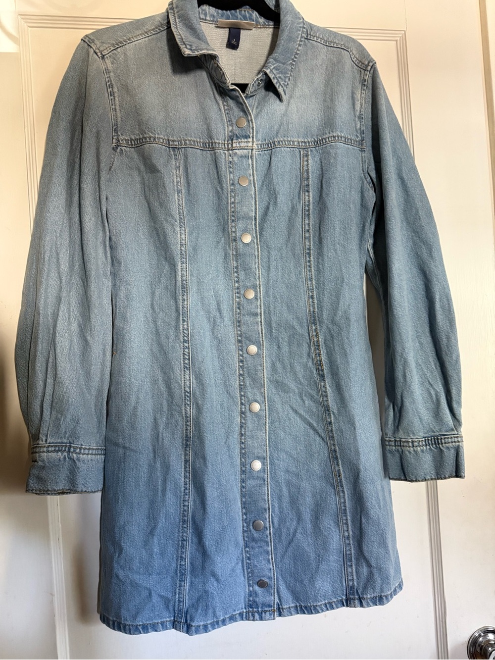 Universal Threads NWT Size 4 Denim Womens Denim Button-Front Dress
